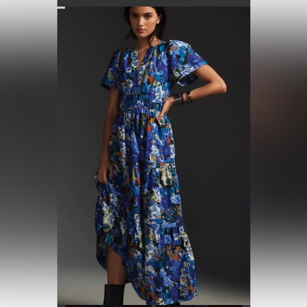 Anthropologie Somerset Maxi Dress